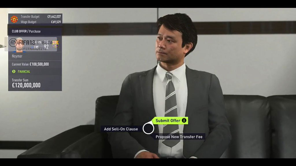 FIFA 18 career mode leaks
