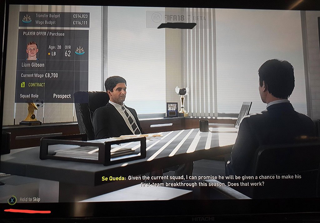 FIFA 18 career mode leaks